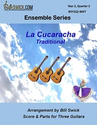 Bill Swick's Year 2, Quarter 2 - Intermediate Ensembles for Three Guitars Guitar and Fretted sheet music cover Thumbnail